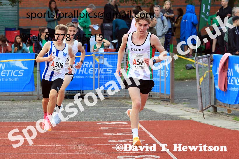 Boys Under-15s, 2024 Northern Mens 6 and Womens 4 and Youngsters Relays, Stanley Park, Blackpool.  Photo: David T. Hewitson/Sports for All Pics